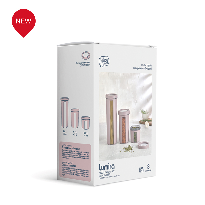 Lumira Erzak Saklama Kabı Seti